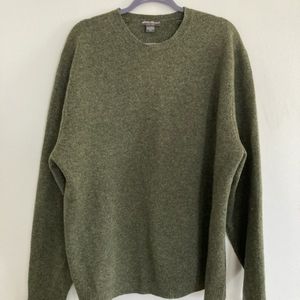 Eddie Bauer 100% lambswool sweater